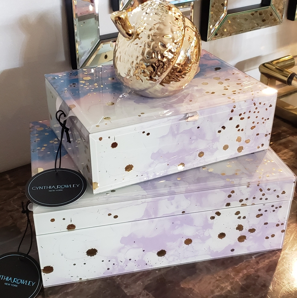 Decorative boxes set